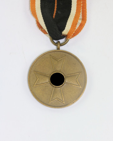  Kriegsverdienstmedaille, "Für Kriegsverdienst 1939", oranges Band - Militaria-Berlin
