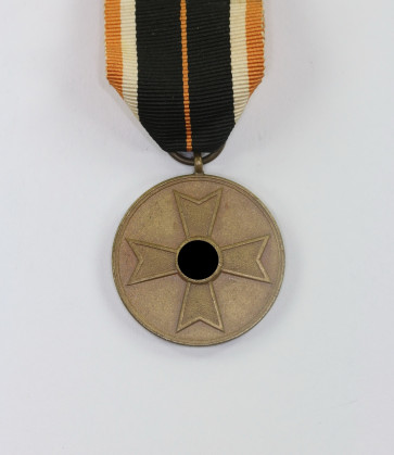  Kriegsverdienstmedaille Für Kriegsverdienste 1939, oranges Band (!) - Militaria-Berlin