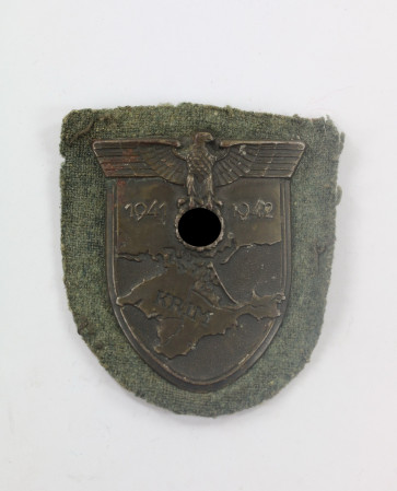  Krimschild auf Heeresstoff, J.F.S. 42 - Militaria-Berlin