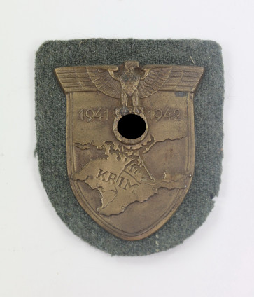 Krimschild auf Heerestoff, Typ 3.6 - Militaria-Berlin