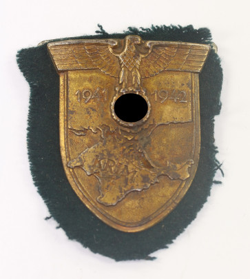 Krimschild auf Heerestoff, Typ 3.10 - Militaria-Berlin