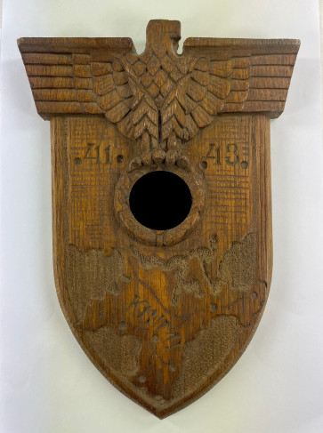 Krimschild aus Holz - Militaria-Berlin