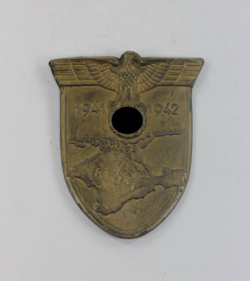 Krimschild Wilhelm Deumer (Zink) Typ 3.1 - Militaria-Berlin