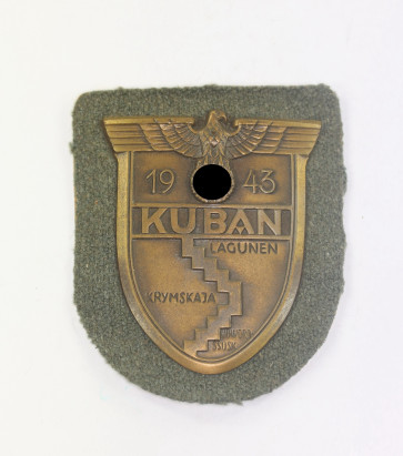  Kubanschild auf Heeresstoff, Typ 5.7 (JFS) - Militaria-Berlin