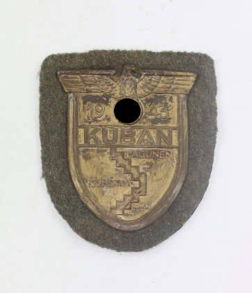 Kubanschild auf Heeresstoff, Typ 5.1 - Militaria-Berlin