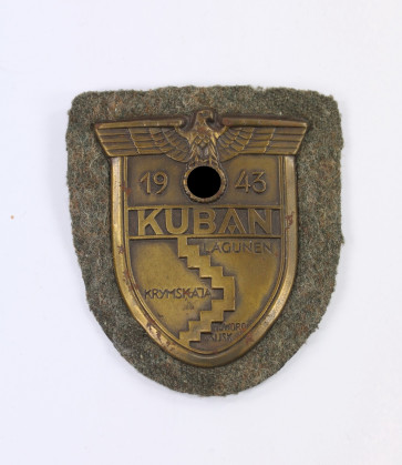 Kubanschild auf Heeresstoff, Typ 5.3 - Militaria-Berlin