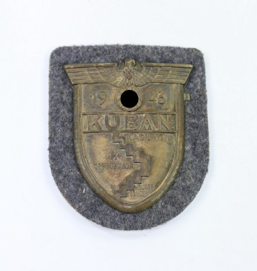 Kubanschild auf Luftwaffenstoff (!), Typ 5.3 - Militaria-Berlin