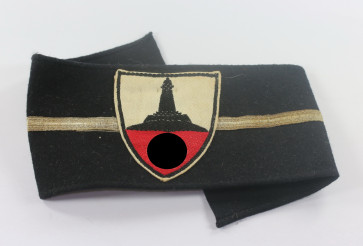 Kyffhäuser Bund, NS Soldatenbund, Armbinde Kriegerkameradschaftsführer - Militaria-Berlin