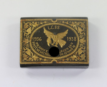 Legion Condor, Koppelschloss L.C. 88 1936 1938  Im Kampfe gegen den Bolschewismus in Spanien - Militaria-Berlin