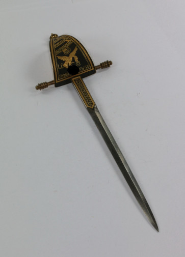Legion Condor, Miniatur Dolch / Brieföffner - Im Kampf gegen den Bolschiewismus Spanien 1936 -38 - Militaria-Berlin
