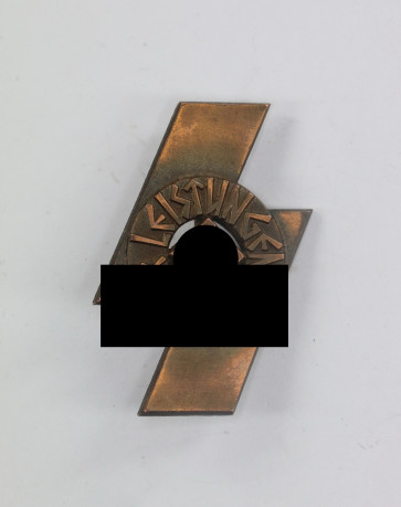 Leistungsabzeichen in Bronze - Für Leistungen im D.J. - Militaria-Berlin