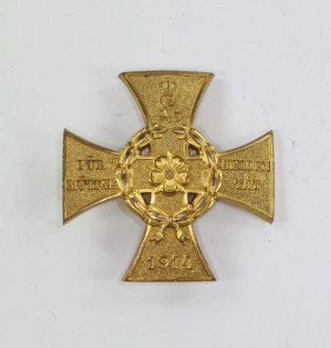 Lippe-Detmold, Kriegsehrenkreuz für heldenmütige Tat 1914 - Militaria-Berlin