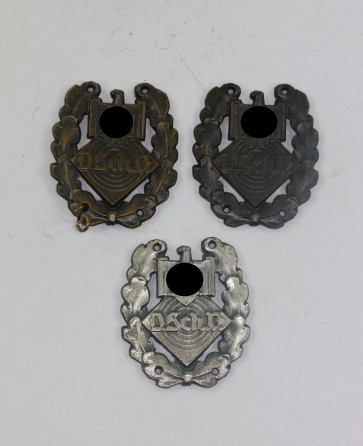 Lot, 3 Anhänger DSchV Deutscher Schützenverband  - Militaria-Berlin
