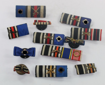 Lot Feldspangen und Knopflochdekorationen - Militaria-Berlin