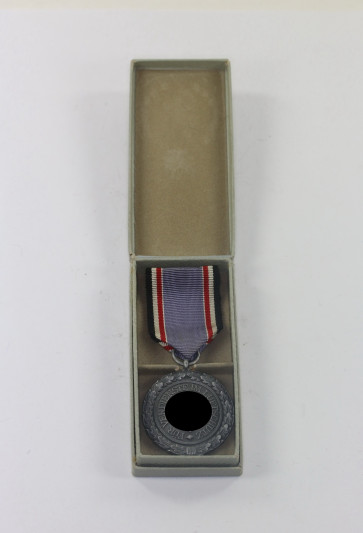  Luftschutzehrenzeichen 2. Stufe, Aluminium, im Etui - Für Verdienste im Luftschutz - Militaria-Berlin