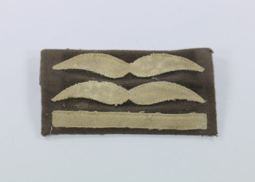 Luftwaffe, Rangabzeichen für den Fliegerschutzanzug für einen Oberleutnant - Militaria-Berlin