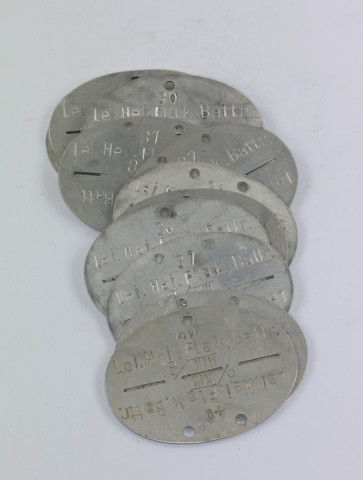 Luftwaffe, Erkennungsmarke Leichte Heimat Flak, Hortfund (!) - Militaria-Berlin