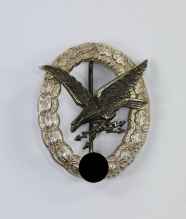 Fliegerschützenabzeichen der Luftwaffe mit Blitzbündel, Hst. A - Militaria-Berlin