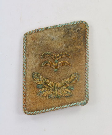 Luftwaffe, Kragenspiegel für einen Oberleutnant der Luftnachrichtentruppe - Militaria-Berlin