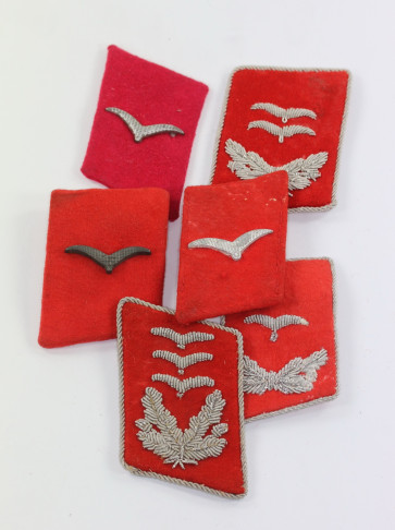 Luftwaffe, Lot Kragenspiegel Flakartillerie - Militaria-Berlin