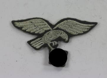 Luftwaffe, Mützenadler Mannschaften (gestickt) - Militaria-Berlin