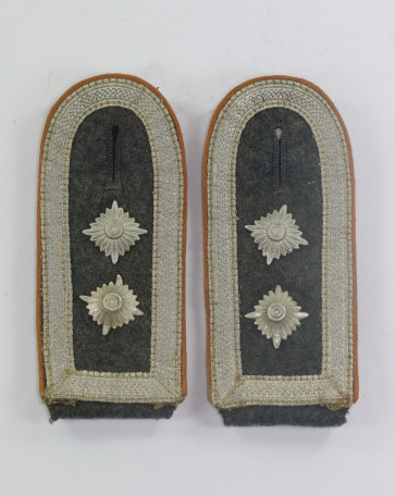 Luftwaffe, Paar Schulterklappen Oberfeldwebel Luftnachichtentruppe - Militaria-Berlin