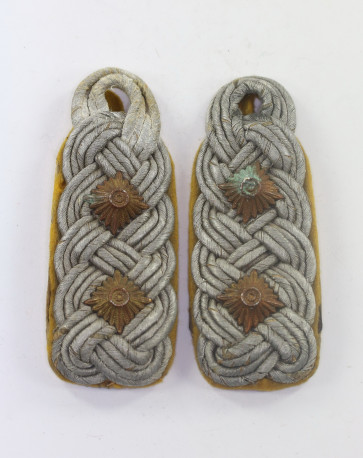 Luftwaffe, Paar Schulterklappen Oberst, fliegendes Personal / Fallschirmjäger - Militaria-Berlin