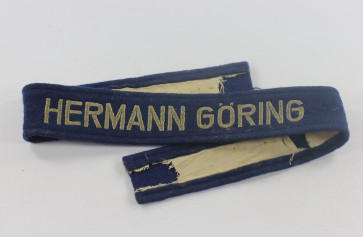 Luftwaffe, Ärmelband der LW-Panzer-Division "Hermann Göring" für Mannschaften und Unteroffiziere - Militaria-Berlin