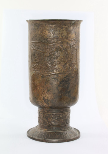 Luftwaffe, Ehrenpokal für besondere Leistungen in Luftkrieg, Bodenfund - Militaria-Berlin