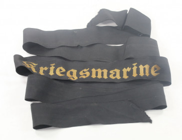  Mützenband Kriegsmarine (Metallfaden) - Militaria-Berlin