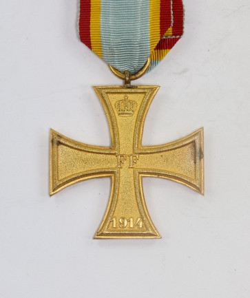  Mecklenburg-Schwerin, Militär-Verdienstkreuz 2.Klasse 1914 - Für Auszeichnung im Kriege - Militaria-Berlin