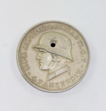 Medaille 3. PZ. Aufklärungsabtlg. 7 - 4. Panzerdiv. - Propoiszk  14.7.1941 - Deschler München - Militaria-Berlin