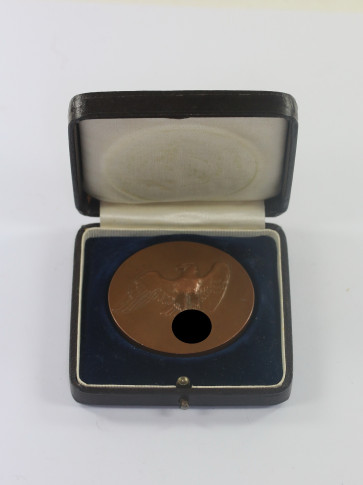 Medaille, Für besondere Leistungen in der Tierzucht - Der Reichsminister für Ernährung und Landwirtschaft, im Etui - Militaria-Berlin