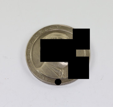 Medaille (Silber),  Auf die Machtergreifung Reichskanzler Adolf Hitler - Ein Volk ein Reich ein Führer - Militaria-Berlin