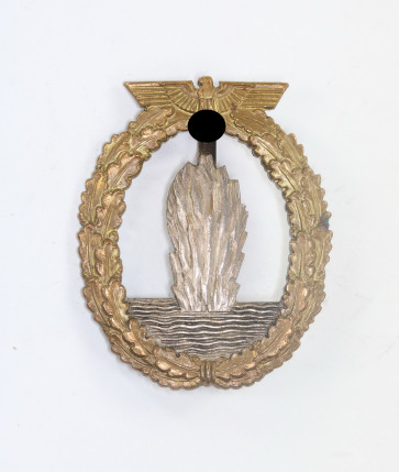  Minensucher Abzeichen, AS Dreieck (Buntmetall) - Militaria-Berlin