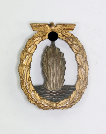 Minensucher Abzeichen, Hst. A (Assmann & Söhne, Lüdenscheid) - Militaria-Berlin