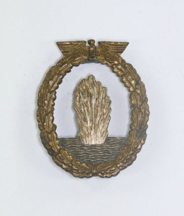 Minensucher Abzeichen, Hst. ÜÜ, Kriegsgefangenschaft - Militaria-Berlin