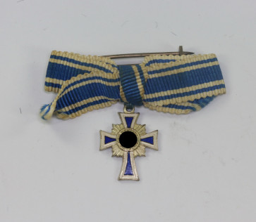 Miniatur Mutterkreuz in Silber  - Militaria-Berlin