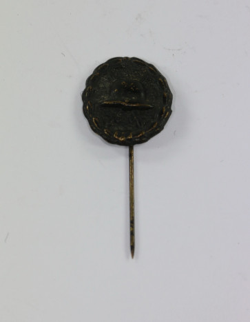 20 MM Miniatur Verwundetenabzeichen in Schwarz 1918 - Militaria-Berlin