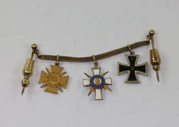 Miniaturen (Frack) Kette 3X - Militaria-Berlin