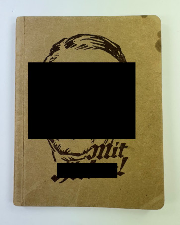 Mit Hitler, Liederbuch der Nationalsozialistischen Arbeiterpartei - Militaria-Berlin