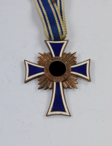 Mutterkreuz in Bronze, Der Deutschen Mutter - Militaria-Berlin