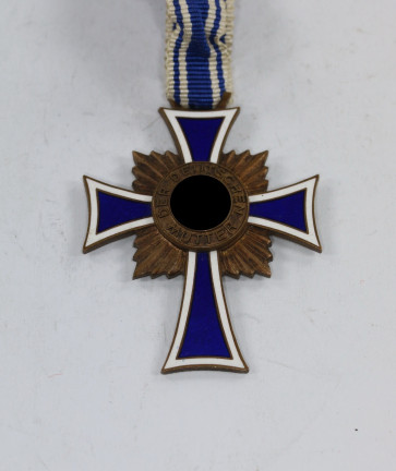 Mutterkreuz in Bronze, Der Deutschen Mutter - Militaria-Berlin
