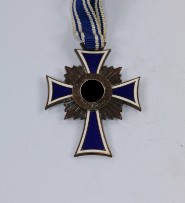 Mutterkreuz in Bronze, Der Deutschen Mutter - Militaria-Berlin