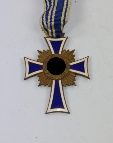 Mutterkreuz in Bronze, Der Deutschen Mutter - Militaria-Berlin