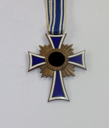 Mutterkreuz in Bronze, Der Deutschen Mutter - Militaria-Berlin