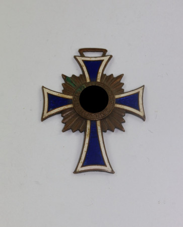  Mutterkreuz in Bronze, "Der Deutschen Mutter" - Militaria-Berlin