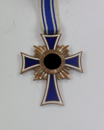  Mutterkreuz in Bronze, "Der Deutschen Mutter" - Militaria-Berlin