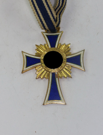 Mutterkreuz in Gold, Der Deutschen Mutter - Militaria-Berlin