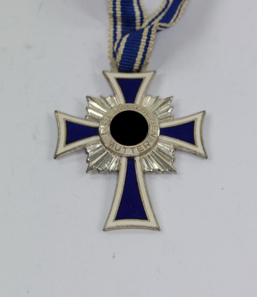 Mutterkreuz in Silber, "Der Deutschen Mutter" - Militaria-Berlin